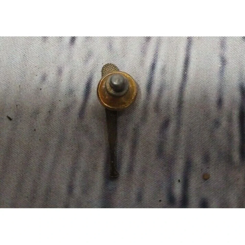 Baseball Bat and Ball Lapel Hat‎ Pin Tie Tack Sports Theme Enamel Gold Tone VTG